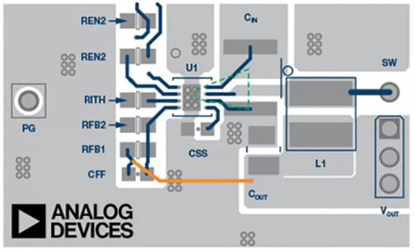 降壓轉(zhuǎn)換器的示例電路 降壓轉(zhuǎn)換器的示例電路